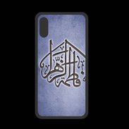 Coque  Iphone XS PREMIUM Islam C Bleu