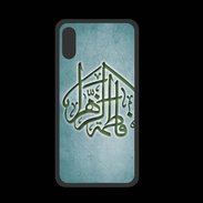 Coque  Iphone XS PREMIUM Islam C Turquoise