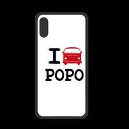 Coque  Iphone XS PREMIUM I love Popo