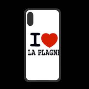 Coque  Iphone XS PREMIUM I love La Plagne