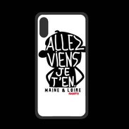 Coque  Iphone XS PREMIUM Adishatz Humour Maine et Loire