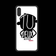 Coque  Iphone XS PREMIUM Adishatz Humour Beziers