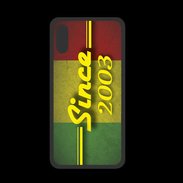 Coque  Iphone XS PREMIUM Rasta since 2003