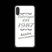 Coque  Iphone XS PREMIUM Fabriqué en 1987 ZG
