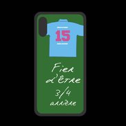 Coque  Iphone XS PREMIUM 3/4 arrière Bonus offensif-défensif Vert 2