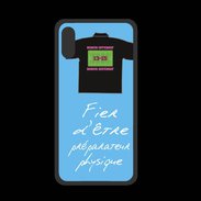 Coque  Iphone XS PREMIUM Préparateur physique Bonus offensif-défensif Bleu 2