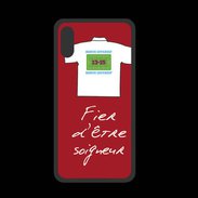 Coque  Iphone XS PREMIUM Soigneur Bonus offensif-défensif Rouge