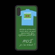Coque  Iphone XS PREMIUM Moi je l'ai élevé Bonus offensif-défensif Vert 2