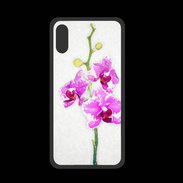 Coque  Iphone XS PREMIUM Belle Orchidée PR 10