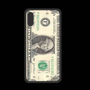Coque  Iphone XS PREMIUM Billet one dollars USA