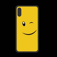 Coque  Iphone XS PREMIUM smiley 1