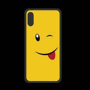 Coque  Iphone XS PREMIUM smiley 2