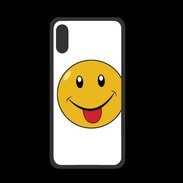Coque  Iphone XS PREMIUM smiley 6