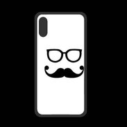 Coque  Iphone XS PREMIUM moustache 1
