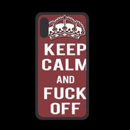 Coque  Iphone XS PREMIUM Keep Calm Fuck Off Brique