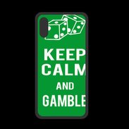 Coque  Iphone XS PREMIUM Keep Calm Gamble Vert