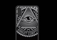 Coque  Iphone XS PREMIUM All Seeing Eye Vector