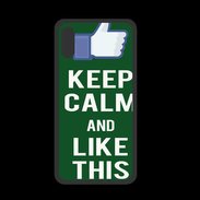 Coque  Iphone XS PREMIUM Keep Calm Like This Vert
