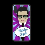 Coque  Iphone XS PREMIUM Mister Gigolo Brun