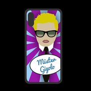 Coque  Iphone XS PREMIUM Mister Gigolo Blond