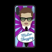 Coque  Iphone XS PREMIUM Mister Shopping Chatain