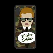 Coque  Iphone XS PREMIUM Mister Soldier Roux