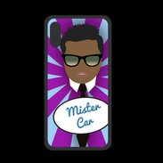 Coque  Iphone XS PREMIUM Mister Car Black