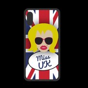 Coque  Iphone XS PREMIUM Miss UK Blonde