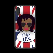 Coque  Iphone XS PREMIUM Miss UK Black