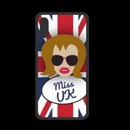 Coque  Iphone XS PREMIUM Miss UK Rousse