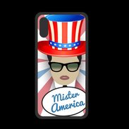 Coque  Iphone XS PREMIUM Mister América Brun