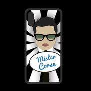 Coque  Iphone XS PREMIUM Mister Corse Brun