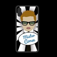 Coque  Iphone XS PREMIUM Mister Corse Roux