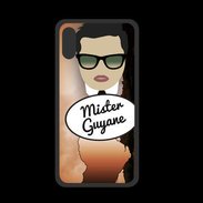Coque  Iphone XS PREMIUM Mister Guyane Brun