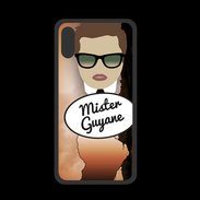 Coque  Iphone XS PREMIUM Mister Guyane Chatain