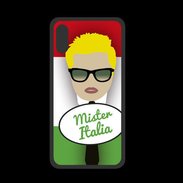 Coque  Iphone XS PREMIUM Mister Italie Blond
