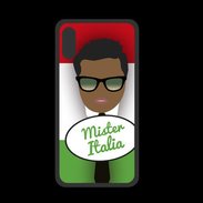 Coque  Iphone XS PREMIUM Mister Italie Black