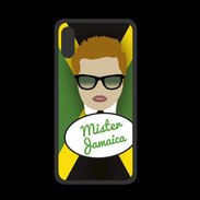 Coque  Iphone XS PREMIUM Mister Jamaica Roux