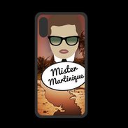 Coque  Iphone XS PREMIUM Mister Martinique Chatain