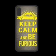 Coque  Iphone XS PREMIUM Keep Calm and Be Furious Gris
