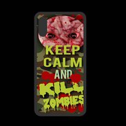 Coque  Iphone XS PREMIUM Keep Calm and Kill Zombies camouflage