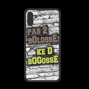 Coque  Iphone XS PREMIUM Pas 2 bolosses sur fond en brique