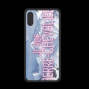 Coque  Iphone XS PREMIUM Je ride Serre-Chevalier ZG