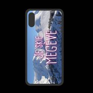 Coque  Iphone XS PREMIUM Je skie Megève ZG