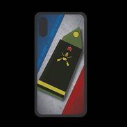 Coque  Iphone XS PREMIUM Sous-lieutenant Marine ZG