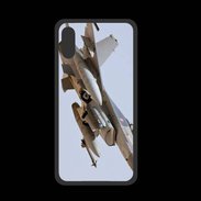 Coque  Iphone X PREMIUM Avion de chasse F16