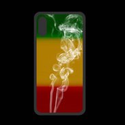 Coque  Iphone X PREMIUM Fumée de cannabis 10