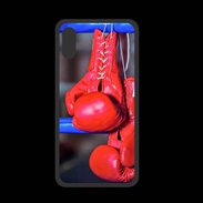 Coque  Iphone X PREMIUM Paire de gants de boxe rouge