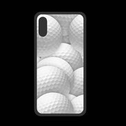 Coque  Iphone X PREMIUM Balles de golf en folie
