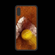 Coque  Iphone X PREMIUM Cours de tennis